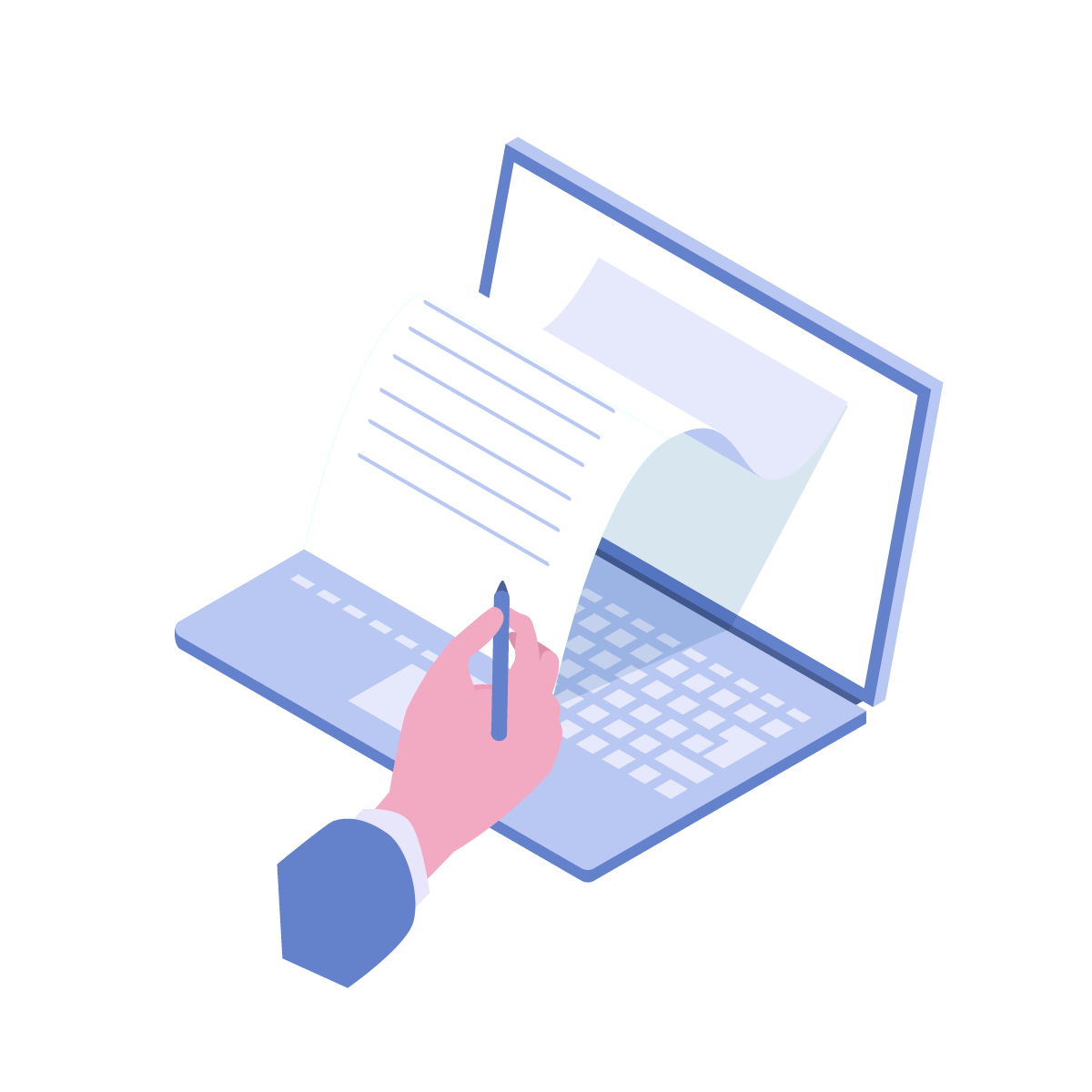 グラフ画面のPC